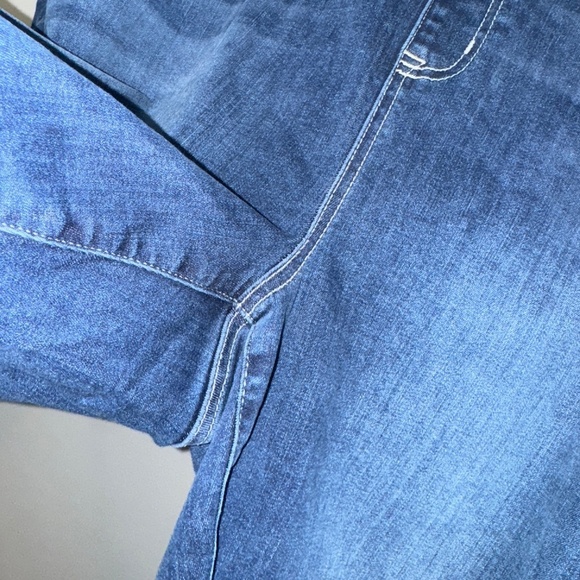 Torrid Lean Jean Skinny Super Soft High-Rise Jean Fray Hem Size 4S 4X Short - Picture 5 of 7